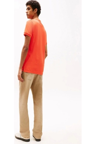 Tommy Hilfiger Tjm Slım Placket Polo Ext Turuncu
