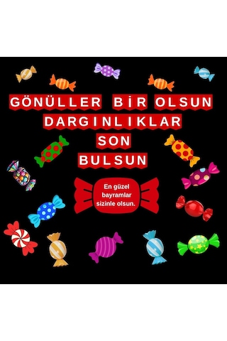 Ramazan / Kurban Bayramı Kutlama Pano Süsü