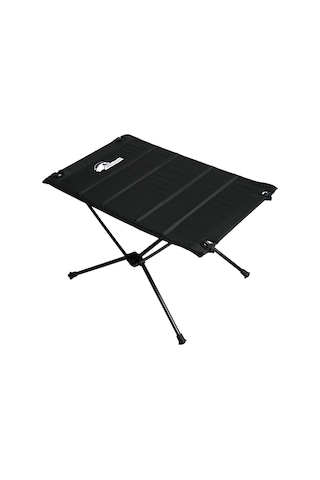 Urban Badger Gaia Teleskopik Ayaklı Katlanır Kumaş Kamp Masası, Motosiklet Çantası Uyumlu Siyah