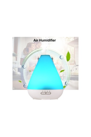 Moly Yunboo Beyaz Usb Nemlendirici Aromaterapi Makinesi 180ml 7 Renkli Led Ev/ofis Yym806m