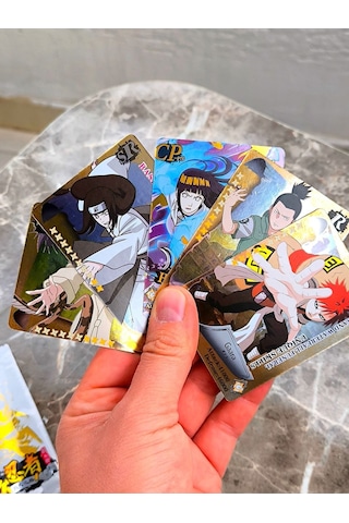 Naruto Kart Anime Naruto Kartları 2 Paket 10 Adet Sert Parlak Kart Özel Seri Diğer