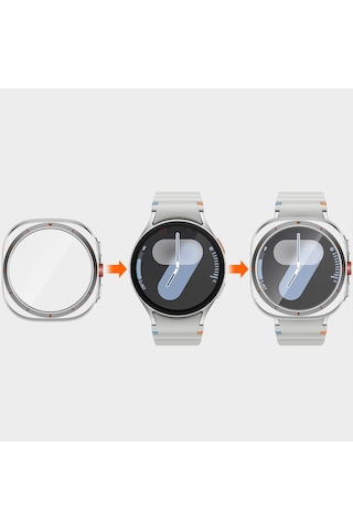 Samsung Galaxy Uyumlu Watch 7 44mm Ultra Dönüştürücü Kasa Koruyucu