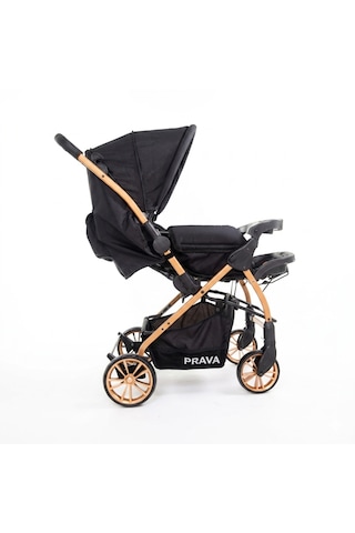 Prava Comfort Plus Çift Yönlü Bebek Arabası / Gri