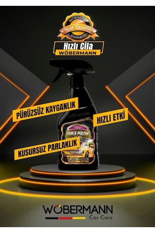 Wöbermann 2'li Araba Oto Hızlı Yıkama Şampuan Ve Cila Seti