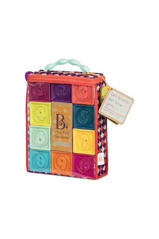 B.Toys One Two Squeeze Küpler Çok Renkli