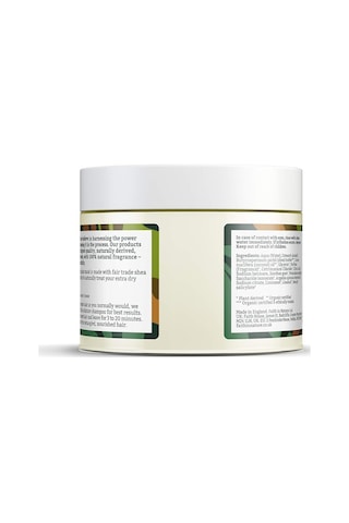 %99 Doğal Besleyici Saç Bakım Maskesi Çok Kuru Saç Tipleri İçin Shea & Argan, 300 Ml 2 Paketi