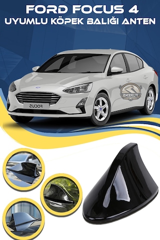 Ford Focus 4 Uyumlu Oto Balık Sırtı Anten Elektrikli Köpekbalığı Balina Tavan Anten