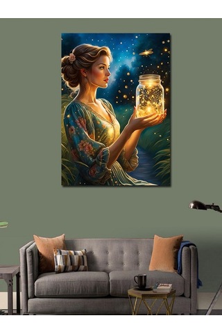 Kanvas Tablo Ateş Böcekleri 70cmx100cm