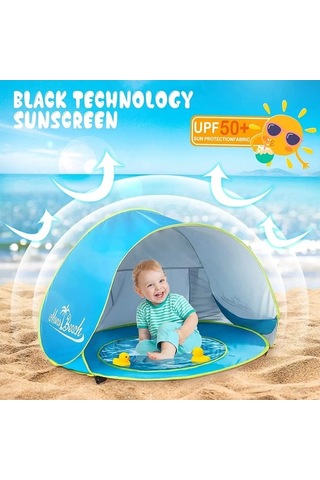 Tongxida Bebek Plaj Çadırı, Güneş Koruma, Pembe Pembe