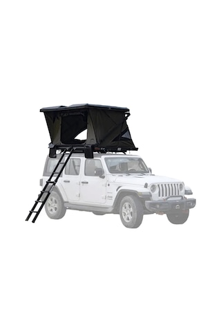 Wild Land Adventure Cruiser Pro Elektrikli Kurulum & Katlama Sistemiyle Sert Kabuklu 2-3 Kişilik Alüminyum Araç Üstü Çadır Siyah - Antrasit