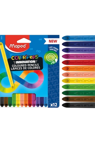 Maped Color Peps Infinity Kuru Boya 12 Li 86160001