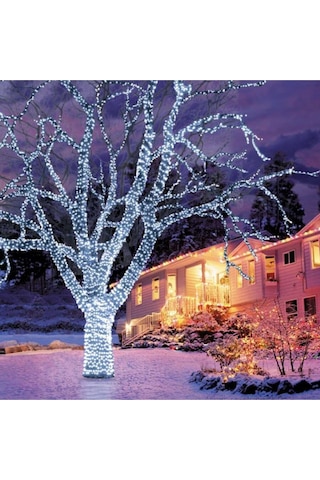 Ip65 Dış Mekan Ip Led Işık Yılbaşı Led Işık Süsleme Beyaz Beyaz