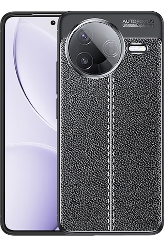 Goocamp Poco F7 Pro Kılıf Niss Silikon Kapak - Siyah Siyah