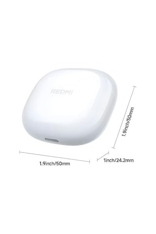 Xiaomi Redmi Buds 8 Active White Kablosuz Bluetooth Kulaklık, Güçlü Bas Performansı, Yapay Zeka Destekli Gürültü Azaltma, Uzun Pil Ömrü, Beyaz