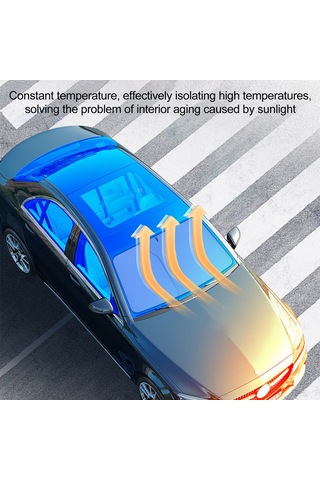 Dianziye Titanium Silver Küçük Boy Kapalı Oto Güneşlik - Isı Ve Uv Engelleyici, Kolay Kurulum, Çok Mevsimli Kullanıma Uygun Araç Güneş Paneli