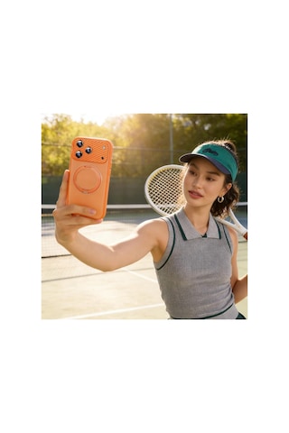 İphone 17 Pro Max Premium Ar+ Af+ Çerçeveli Tam Koruma Carbon Fiber Tasarım Kamera Lens Koruyucu
