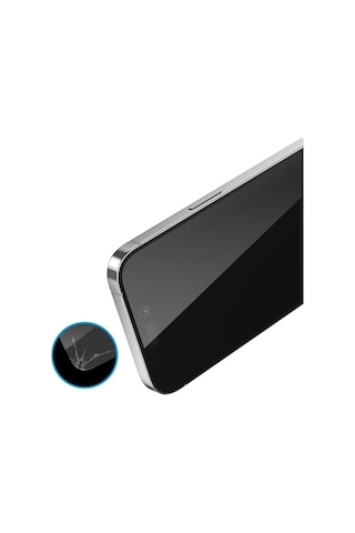 Apple Uyumlu iPhone 17 Pro Max Premium Darbe Emici Anti Statik Cam Ekran Koruyucu