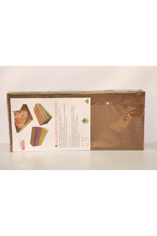 Sdf Kereste Kedi Tırmalama Karton Düz 23 x 47 x 4 CM