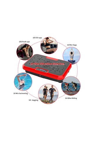Walke Elite Plates Egzersiz Ve Titreşimli Basen Karın Kol Bacak Spor Aleti WXA702