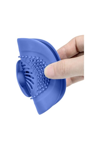 2'li Silikon Lavabo Evye Süzgeci Tıkaç Saç Tutucu Gider Koruyucu Banyo Mutfak 9 cm