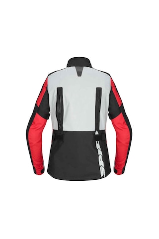 Spıdı Crossmaster Lady H2out Motosiklet Montu Gri Kırmızı