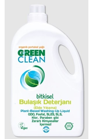 Green Clean Bitkisel Portakal Yağlı Bulaşık Deterjan 2750 ML