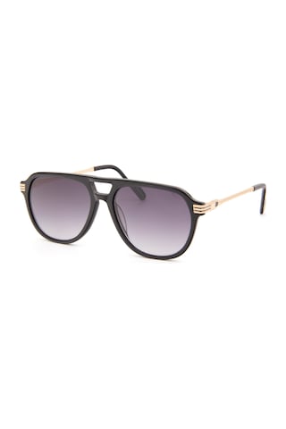 Zen Milano Eyewear Ct0471s-c01 54 Unisex Güneş Gözlüğü Siyah