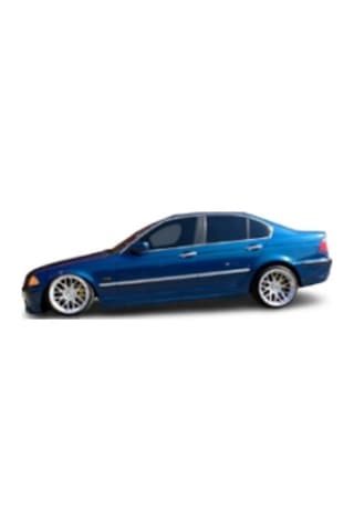 Bmw E46 Uyumlu Yan Kapı Çıtası 1997-2006 Paslanmaz Çelik Parça