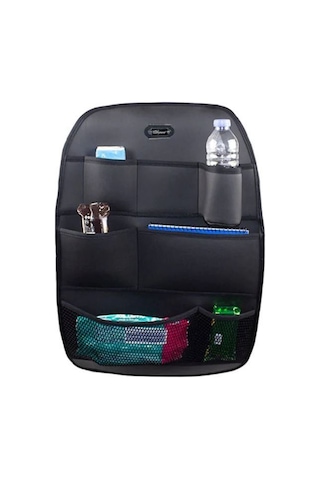 Space Koltuk Arkası Deri Organizer Siyah T036258