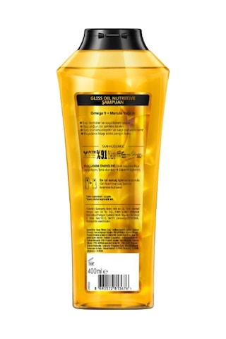 Gliss Oil Nutritive Şampuan 400ml X 6'lı Set set-hnkl-5106-6009