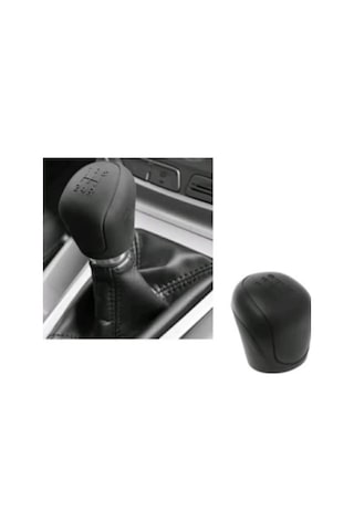 Silikon Manuel Siyah Vites Topuzu Kılıfı Düz Vites İleri 5 Vites Diğer