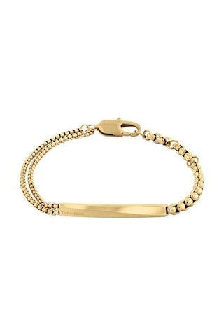Calvin Klein Ckj35100066 Erkek Bileklik Altın