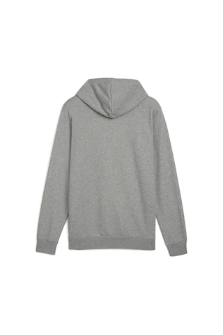 Puma Essentıals Small Logo Erkek Kapüşonlu Sweatshirt 686772 03 Gri