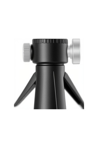 Kangvka Ulanzi Mt-14 Masaüstü Tripod: Yüksekliği Ayarlanabilir, Alüminyum, 1/4 İnç Vida, 2kg Yük Kapasitesi Siyah