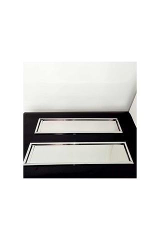 Oscar Paslanmaz Krom Plakalık, Metal Nikelaj, 2'li Set