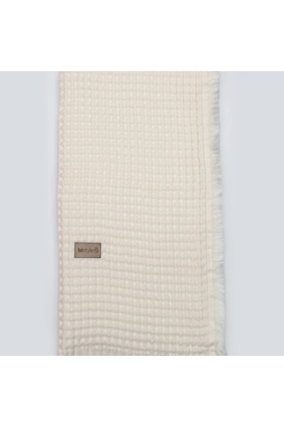Bistyle Style Baby Pike Battaniye 110x110 70149 Ekru Ekru