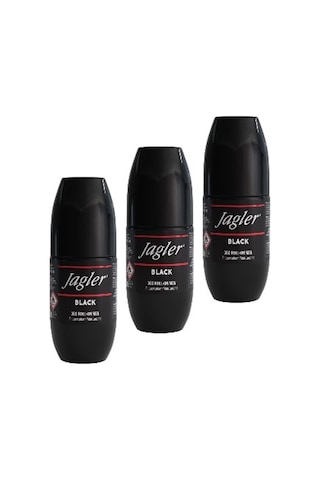 Jagler Black Erkek Roll-On Deodorant 50 ML x 3