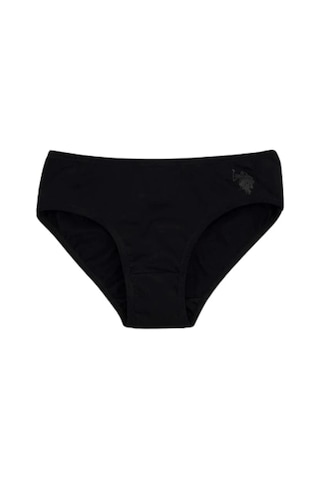 U.S. Polo Assn. U.s. Polo Kız Çocuk Slip Külot 1677 Siyah Siyah
