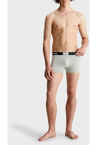 Calvin Klein Erkek Boxer 000Nb3528E Jgn Siyah-Gri-Siyah Siyah - Gri