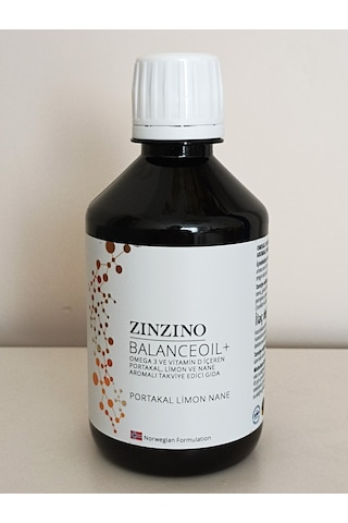 Zinzino Balance Oil+ Omega 3 Gıda Takviyesi 300 ML