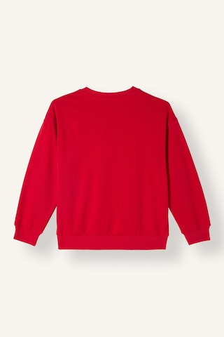 Defacto Atatürk Baskılı Bisiklet Yaka Sweatshirt Erkek Çocuk I6566a826wnrd282 Kırmızı-rd282