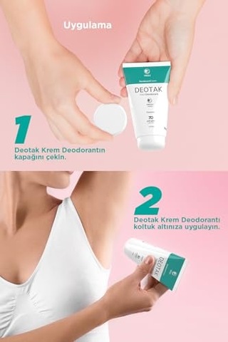 Mentol Ferahlığı 7 Güne Kadar Etkili Krem Deodorant 35 Ml