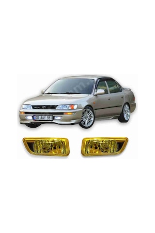 Toyota Corolla Uyumlu Efsane Kasa Sis Farı Sarı - Halojen Ampül