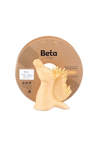 Beta Pla+ Filament Cream