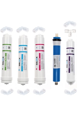 Inline Kapalı Kasa Tüm Su Arıtma Cihazlarına Uyumlu 5'Li Filtre - 504676024
