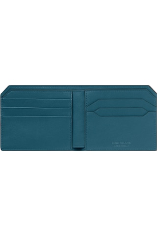 Mont Blanc Montblanc Meisterstück Selection Soft Mini 6cc Cüzdan 131242 Mavi