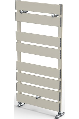 Hestia RAL9010 Bath Alüminyum Havlupan 490 X 1000 Aks:460 Beyaz
