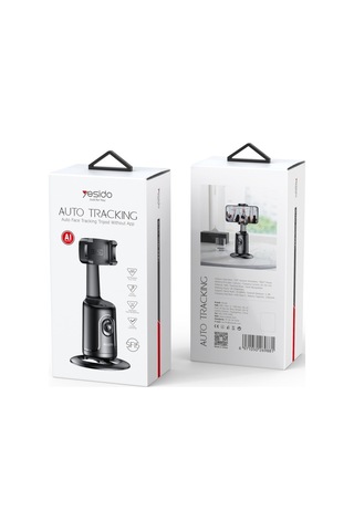 Cbtx Yesido Sf15 Akıllı Yüz Tanıma 360 Derece Dönen Ptz Çekim Sahibi Siyah