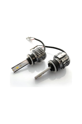 H27 Led Xenon Oto Ampul Photon Zero Fansız Sarı