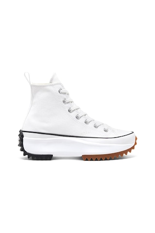 Converse Run Star Hike Canvas Platform Kadın Beyaz Sneaker Ayakkabı 166799c